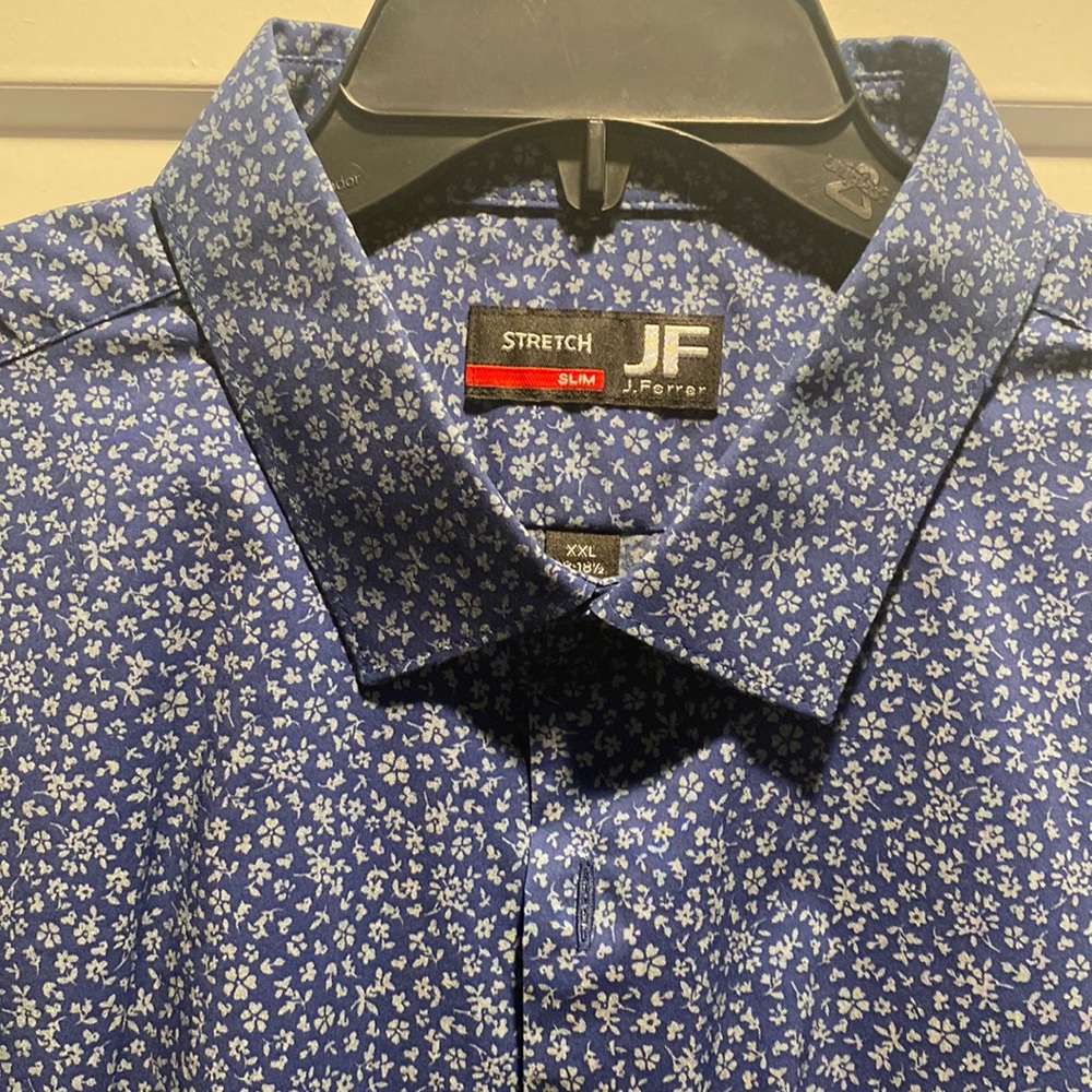 J. Ferrar slim stretch dress shirt